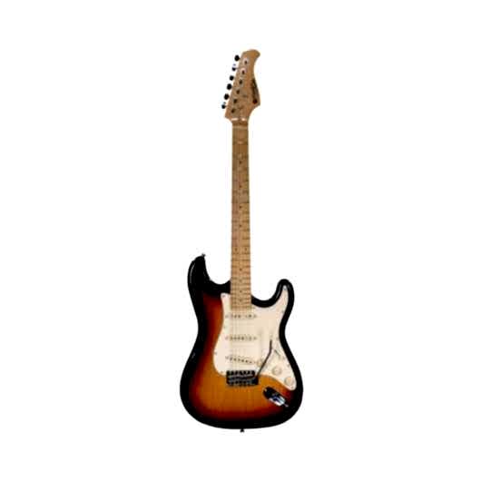 Prodipe ST80 MA Sunburst Strat Elektro Gitar