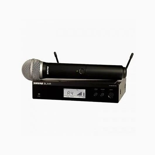 Shure ​BLX24RE/B58 Rack Tipi Kablosuz BETA 58 kapsül El Mikrofonu