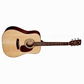 Cort Earth60 OP - Open Pore Akustik Gitar