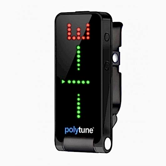 TC Electronic PolyTune Clip-on Tuner siyah