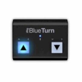 IK Multimedia iRig BlueTurn Işıklı Bluetooth Sayfa Değiştirme / Kaydırma Cihazı (iOS, Android & Mac)