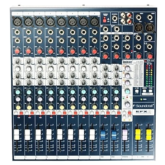 Soundcraft Efx8 Profesyonel 8 Kanal Analog Mixer