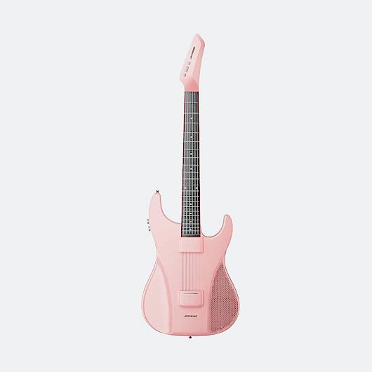 Aeroband Dijital Gitar Full Set Pembe