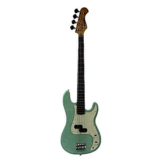 Prodipe PB80 RA Surf Green Elektro Bas Gitar