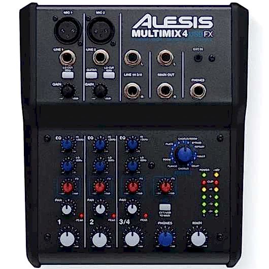 Alesis Multimix 4 USB FX Mixer Ses Kartı