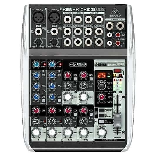 Behringer Xenyx QX1002 USB Mixer
