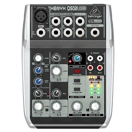 Behringer Xenyx Q502 USB Mixer