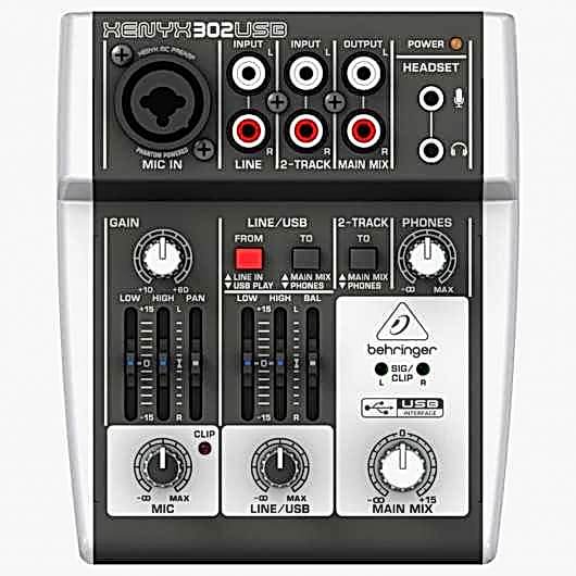 Behringer Xenyx 302 USB Mixer