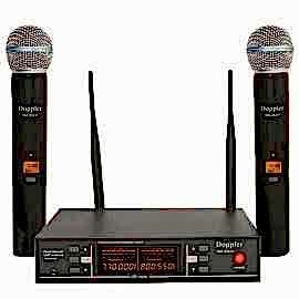 Doppler DM252H Çift El Telsiz Mikrofon