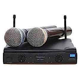 Doppler DM-152H Çift El Telsiz Mikrofon