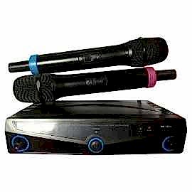 Doppler DM102H Çift El Telsiz Mikrofon