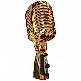 Doppler RT65 Altın Kaplama Nostalji Mikrofon