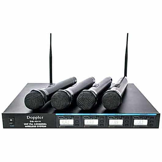 Doppler DM404H Dört El Telsiz Mikrofon