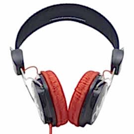 WeSC Conga Lacivert-Kırmızı Hi-Fi Kulaklık