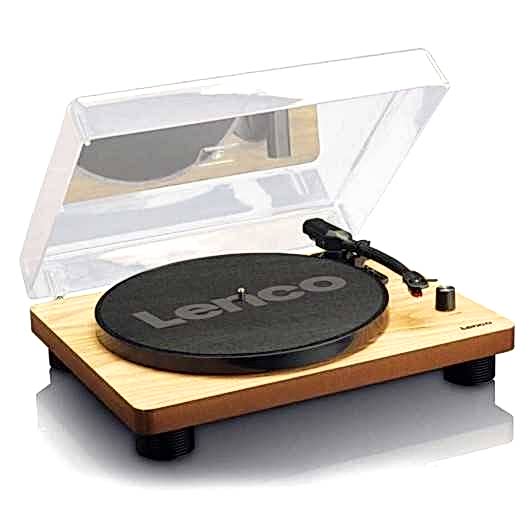 Lenco LS-50 Ahşap USB Bağlantılı Plak Çalar