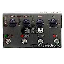 TC Electronic Ditto X4 Looper Pedalı