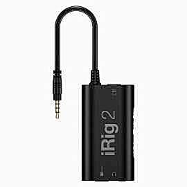 IK Multimedia iRig 2 Elektro ve Bass gitar ses arabirimi (iOS)
