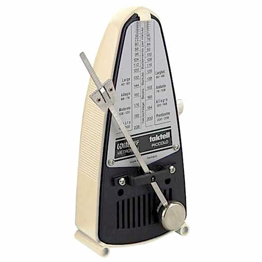 Wittner Piccolo White Mekanik Metronom