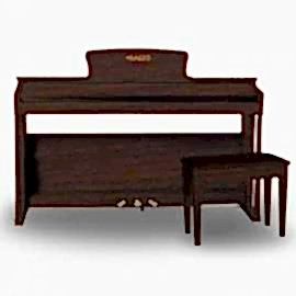 Nemesis DK360 BN - 88 Tuş Kahverengi Dijital Piyano