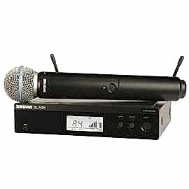 Shure BLX 24R/B58 Telsiz Mikrofon Sistemi