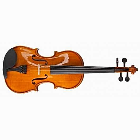 Valencia V160 Tam Boy 4/4 Parlak renk Karartılmış akçaağaç kutulu keman
