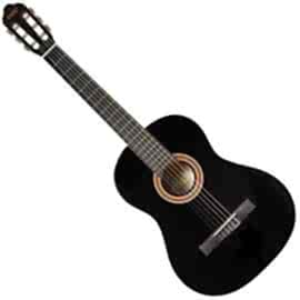 Valencia VC104 bk Klasik Gitar Tam Boy 4/4 siyah renk