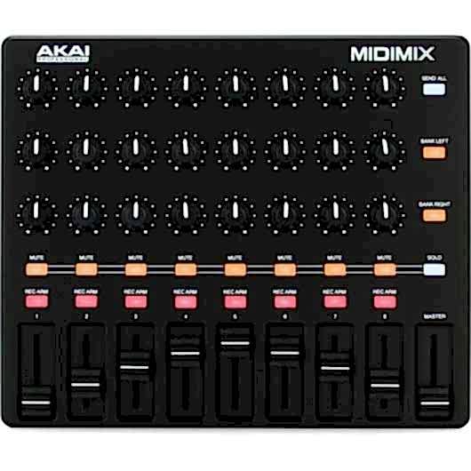AKAI MIDIMIX 8 Kanal Taşınabilir MIDI Mixer