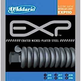 Daddario EXP110 Elektro Gitar Teli takım set