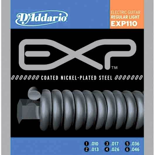 Daddario EXP110 Elektro Gitar Teli takım set