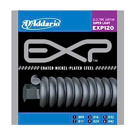 Daddario EXP120 Elektro Gitar Teli Takım set