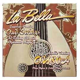 La Bella OU80A Arabic Tuning 12 Tel Takım Set