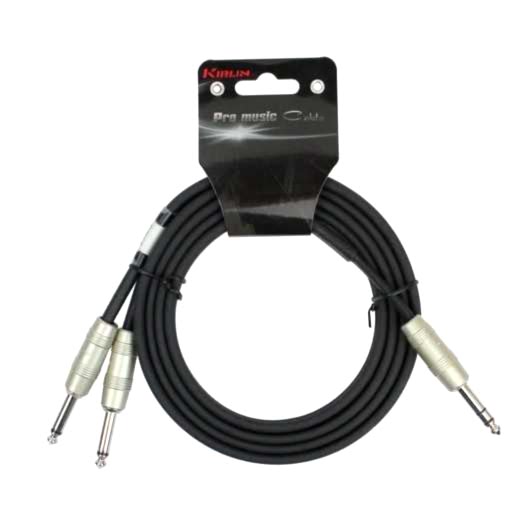 Kirlin Cable Y-336PR 3 M Y-Cable Patch Cable 1/4