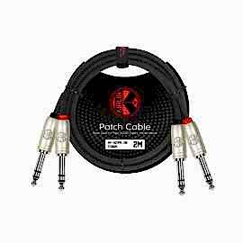 Kirlin AP-407 PR-Bk 1 Metre Çift Stereo Kablo