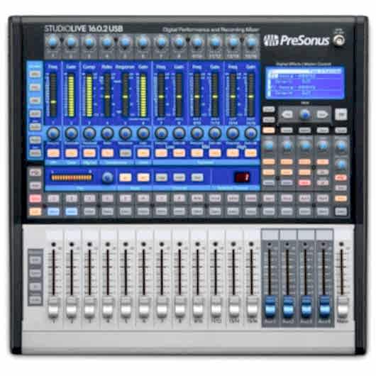 PRESONUS StudioLive 16.0.2 USB 16 kanal digital mikser / USB Ses Kartı
