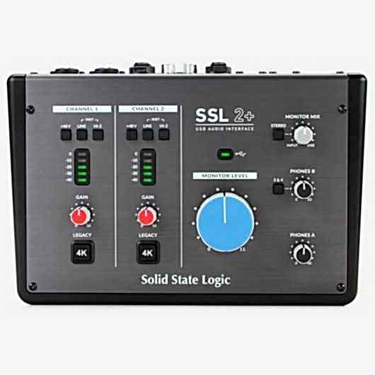 Solid State Logic SSL 2+ 24-Bit/192 kHz, USB-C Ses Kartı