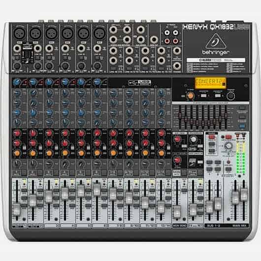 BEHRINGER QX1832USB XENYX Analog Mixer