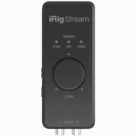 IK Multimedia iRig Stream iPhone, iPad ve Mac/PC için Canlı Yayın Ses Kartı