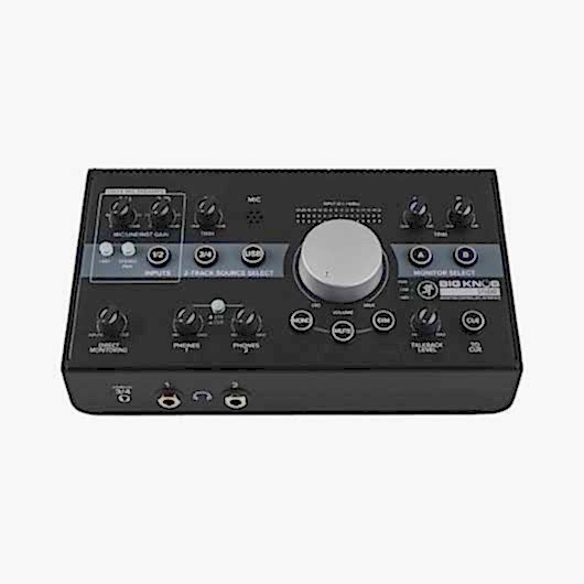 Mackie Big Knob Studio 3x2 Ses Kartı ve Stüdyo Monitör Kontrol Ünitesi