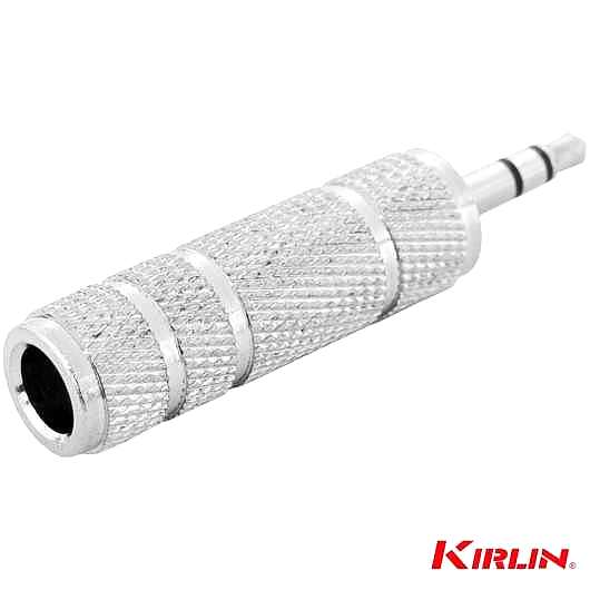 Kirlin 2621x1P Stereo Dişi-3,5 mm Mini Çivi Dönüştürücü