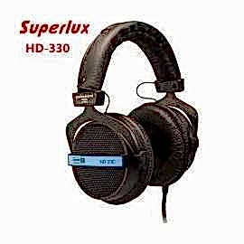Superlux HD-330 Yarı Açık Kulak üstü Studıo Kulaklığı