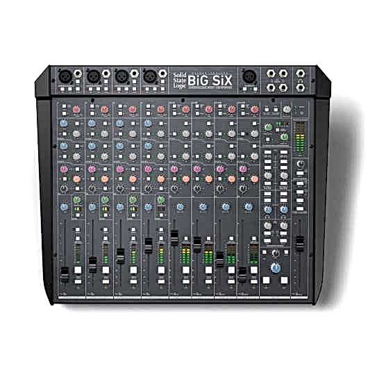 SSL BiG SiX Superanalogue Mixer + USB Ses Arabirimi