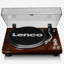 Lenco L-92 WA Retro Koyu Kahverengi USBli MP3e Kayıt Özellikli Audio Technica iğneli Plak Çalar