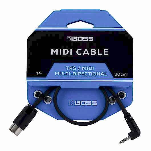 BOSS BMIDI-1-35 / MIDI 5-Pin-Trs Kablo(1ft)